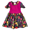 Bumblito Flutter Sleeve Dress