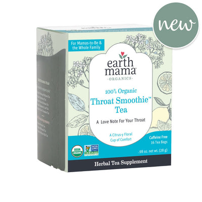 Earth Mama Organic Throat Smoothie Tea