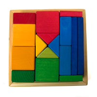 Glückskäfer Quadrat Building Set Mixed Shapes
