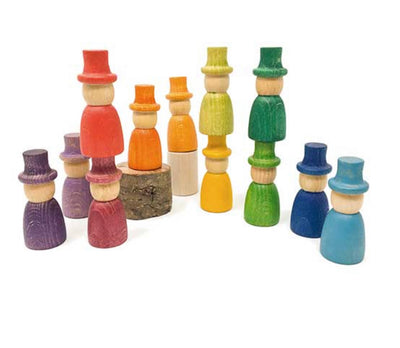 Grapat Nins Magos/Wizards Peg Dolls