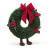 Jellycat Amuseable Berry Wreath LARGE RETIRED