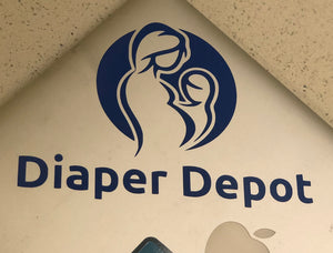 Diaper Depot Logo Decal