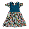 Bumblito Flutter Sleeve Dress