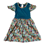 Bumblito Flutter Sleeve Dress