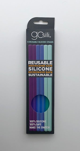 GoSili Reusable Silicone Straws - Packs