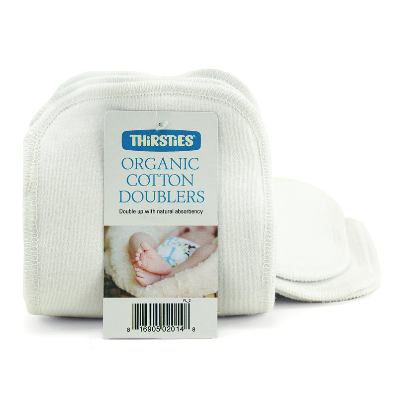 Thirsties Organic Cotton Doubler (3 pack) Diaper Depot