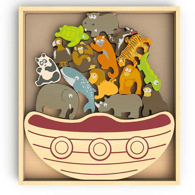 Begin Again Balance Boat  - Endangered Animals Game