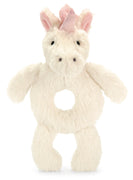Jellycat Bashful Unicorn Ring Rattle