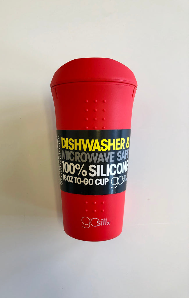 GoSili 16oz to Go Cup Pink Print