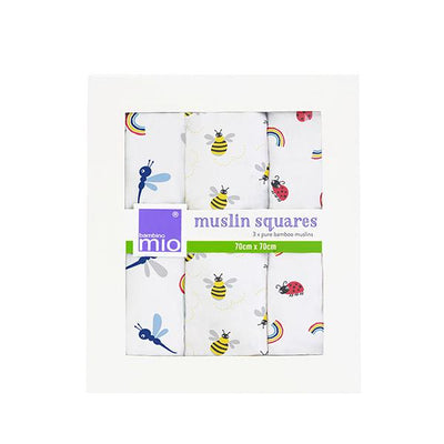 Bambino Mio Muslin Squares