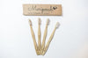 Mariposah Bamboo Toothbrushes 4 pk
