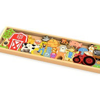 Begin Again Toys The Farm A-Z Puzzle & Playset